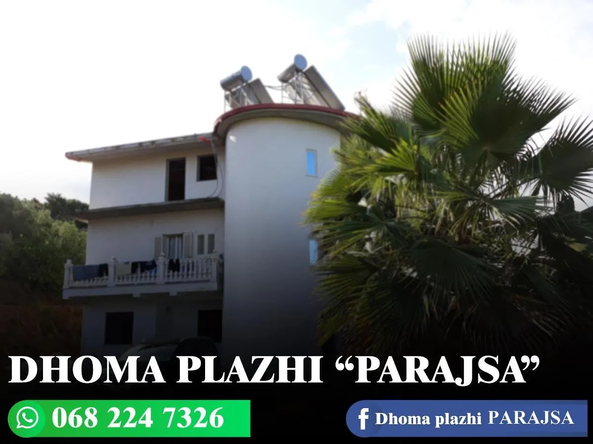 Dhoma Plazhi Ne Spille Parajsa Hotel Albanië